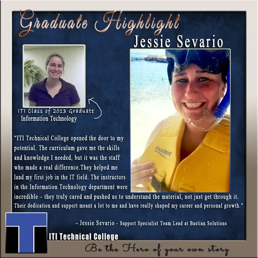 Graduate highlight: Jessie Sevario - Information Technology