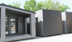 a new modular house for a small office.